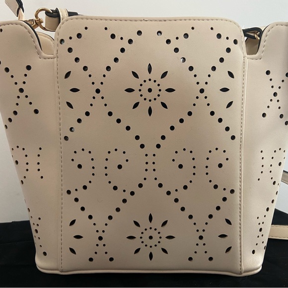 CLEO Beige and black handbag - Picture 4 of 11